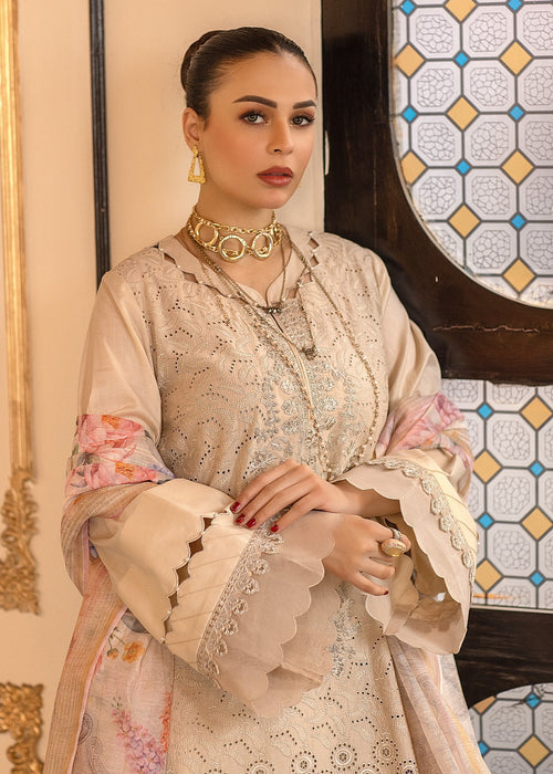 Meem | Anaya 25 | CREAMY LIFE by Meem - Designer Dress - Type: Ladies Clothes - Available at Libayah - 100% Original
