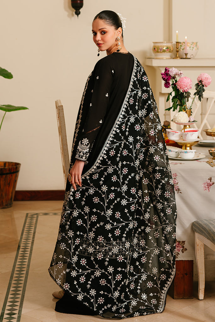 Cross Stitch | Eid Lawn 24 | NOIR ORNATE by Cross Stitch - Designer Dress - Type: Ladies Clothes - Available at Libayah - 100% Original