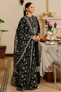 Cross Stitch | Eid Lawn 24 | NOIR ORNATE by Cross Stitch - Designer Dress - Type: Ladies Clothes - Available at Libayah - 100% Original