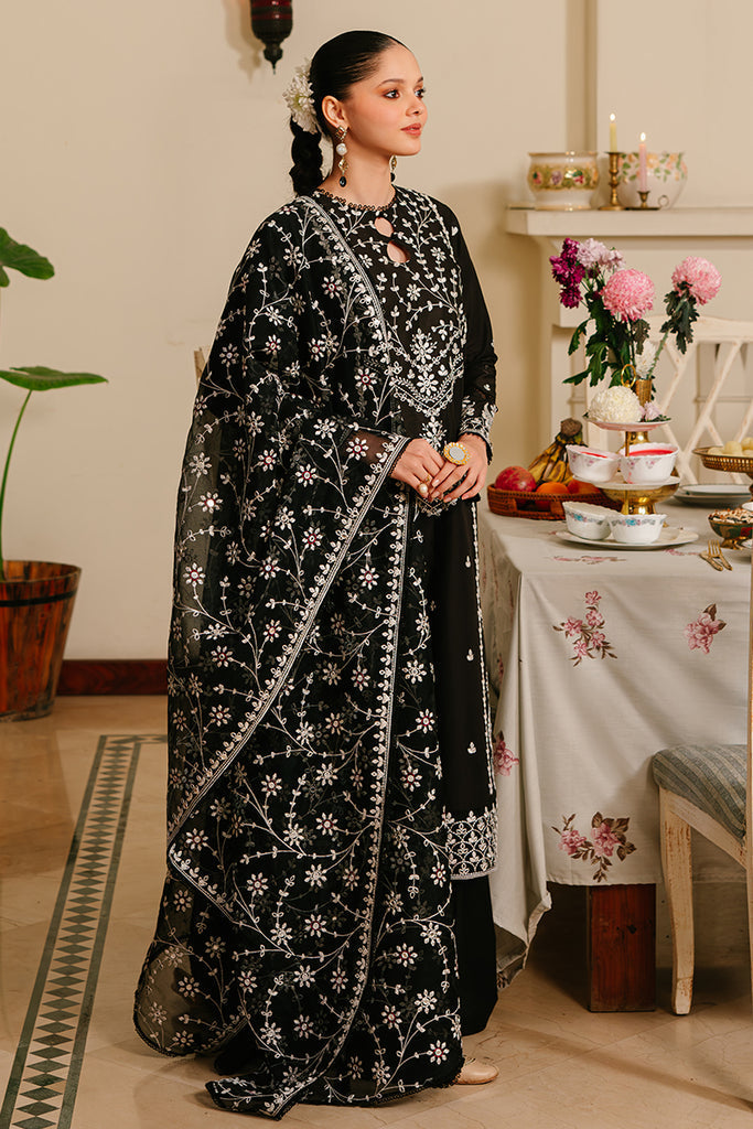 Cross Stitch | Eid Lawn 24 | NOIR ORNATE by Cross Stitch - Designer Dress - Type: Ladies Clothes - Available at Libayah - 100% Original