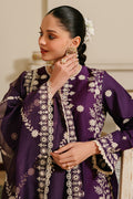 Cross Stitch | Eid Lawn 24 | PLUM GRAIN by Cross Stitch - Designer Dress - Type: Ladies Clothes - Available at Libayah - 100% Original