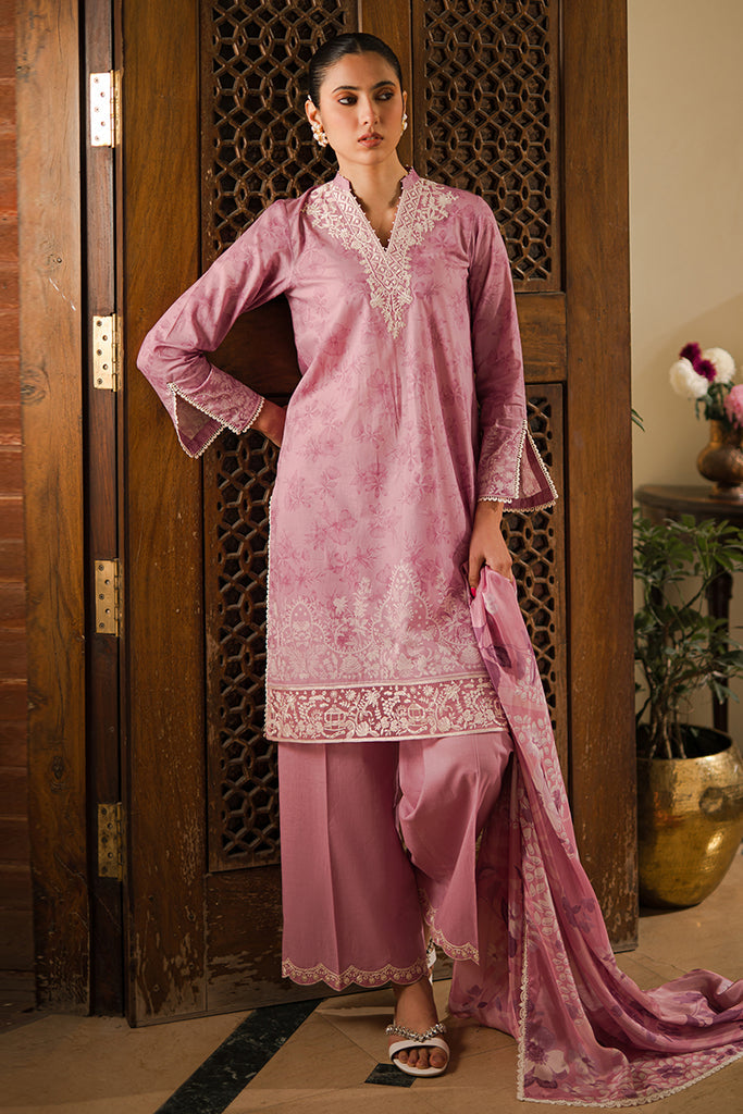Cross Stitch | Eid Lawn 24 | LILY DREAM by Cross Stitch - Designer Dress - Type: Ladies Clothes - Available at Libayah - 100% Original