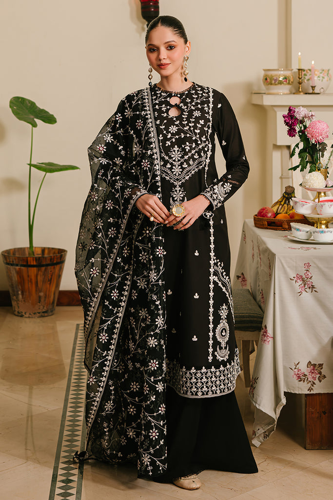 Cross Stitch | Eid Lawn 24 | NOIR ORNATE by Cross Stitch - Designer Dress - Type: Ladies Clothes - Available at Libayah - 100% Original
