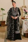 Cross Stitch | Eid Lawn 24 | NOIR ORNATE by Cross Stitch - Designer Dress - Type: Ladies Clothes - Available at Libayah - 100% Original
