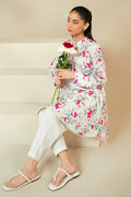 Cross Stitch | Daily Lawn 24 | FOGGY DEW-2 PIECE LAWN SUIT by Cross Stitch - Designer Dress - Type: Ladies Clothes - Available at Libayah - 100% Original