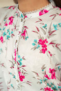 Cross Stitch | Daily Lawn 24 | FOGGY DEW-2 PIECE LAWN SUIT by Cross Stitch - Designer Dress - Type: Ladies Clothes - Available at Libayah - 100% Original