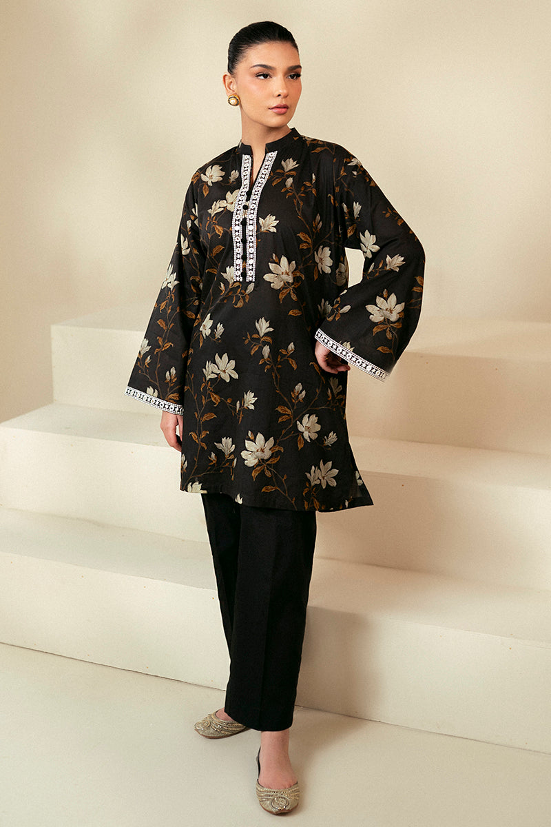 Cross Stitch | Daily Lawn 24 | RAVEN SERENITY-2 PIECE LAWN SUIT by Cross Stitch - Designer Dress - Type: Ladies Clothes - Available at Libayah - 100% Original