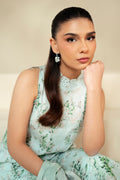 Cross Stitch | Daily Lawn 24 | ROSE GARLAND-3 PIECE LAWN SUIT by Cross Stitch - Designer Dress - Type: Ladies Clothes - Available at Libayah - 100% Original
