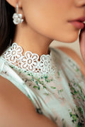 Cross Stitch | Daily Lawn 24 | ROSE GARLAND-3 PIECE LAWN SUIT by Cross Stitch - Designer Dress - Type: Ladies Clothes - Available at Libayah - 100% Original