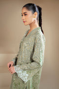 Cross Stitch | Daily Lawn 24 | SAGE BREEZE-3 PIECE LAWN SUIT by Cross Stitch - Designer Dress - Type: Ladies Clothes - Available at Libayah - 100% Original
