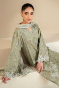 Cross Stitch | Daily Lawn 24 | SAGE BREEZE-3 PIECE LAWN SUIT by Cross Stitch - Designer Dress - Type: Ladies Clothes - Available at Libayah - 100% Original