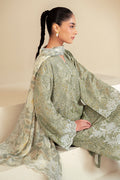 Cross Stitch | Daily Lawn 24 | SAGE BREEZE-3 PIECE LAWN SUIT by Cross Stitch - Designer Dress - Type: Ladies Clothes - Available at Libayah - 100% Original