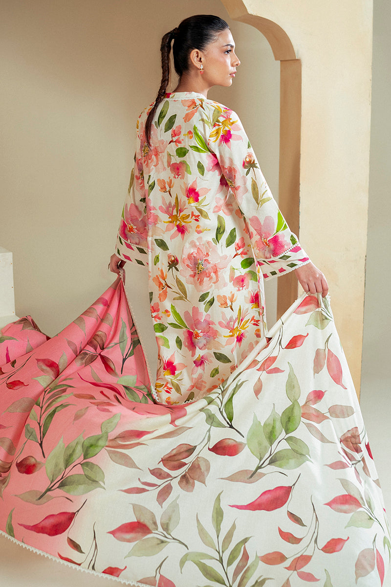 Cross Stitch | Daily Lawn 24 | HAZEL WILLOW-3 PIECE LAWN SUIT by Cross Stitch - Designer Dress - Type: Ladies Clothes - Available at Libayah - 100% Original