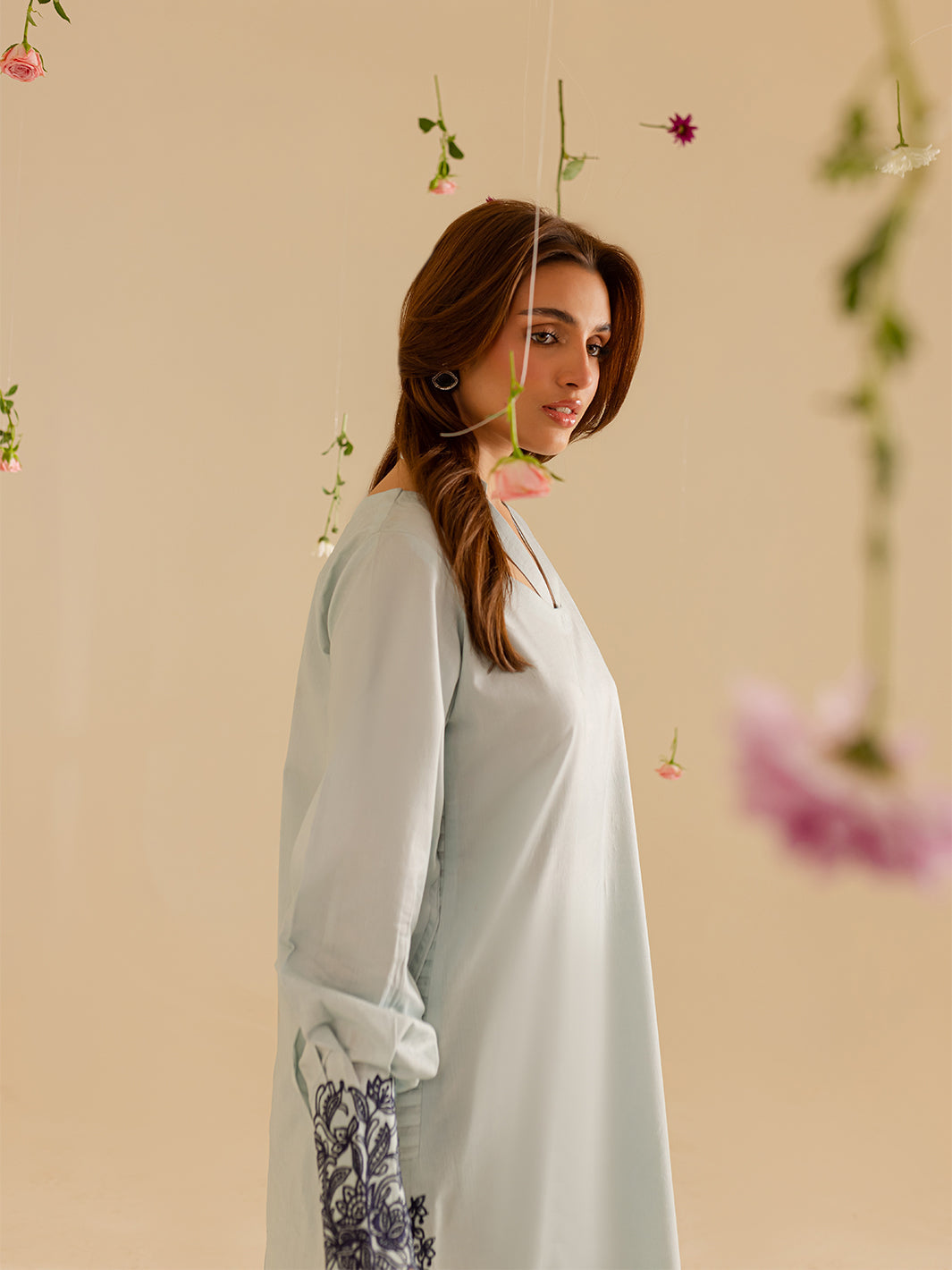 Mahnur | Petal Whispers Lawn Pret | Crystal by Mahnur - Designer Dress - Type: Ladies Clothes - Available at Libayah - 100% Original
