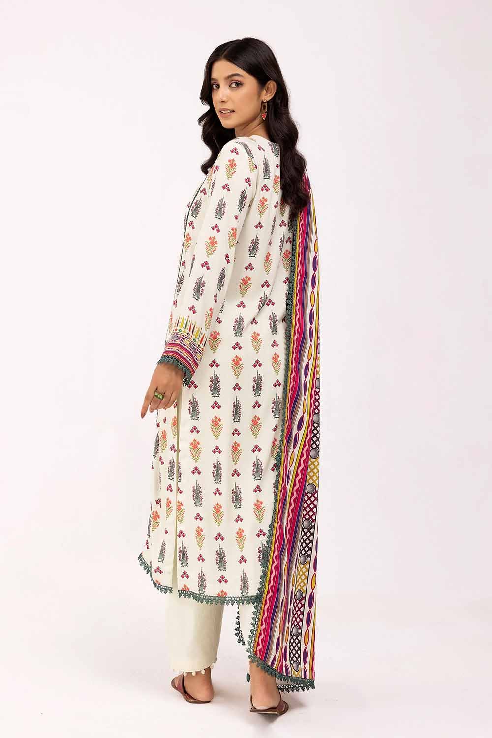 Gul Ahmed | Winter Collection 24 | Cotail Suit CV-42001 by Gul Ahmed - Designer Dress - Type: Ladies Clothes - Available at Libayah - 100% Original