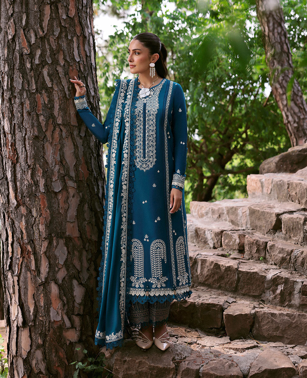 Republic Womenswear | Talia Luxury Lawn 25 | D6-B - Naya by Republic Womenswear - Designer Dress - Type: Ladies Clothes - Available at Libayah - 100% Original