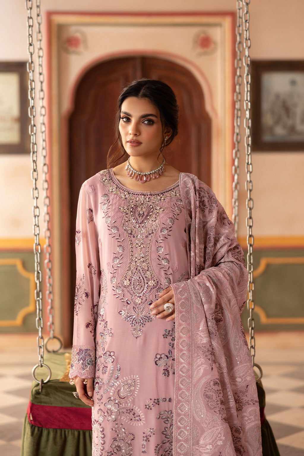 Ramsha | Dastan Formals | T-303 by Ramsha - Designer Dress - Type: Ladies Clothes - Available at Libayah - 100% Original