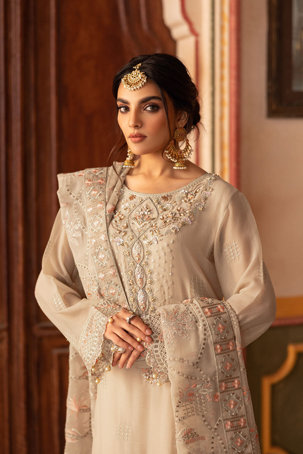 Ramsha | Dastan Formals | T-305 by Ramsha - Designer Dress - Type: Ladies Clothes - Available at Libayah - 100% Original