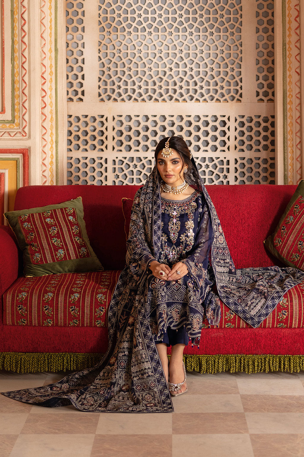 Ramsha | Dastan Formals | T-306 by Ramsha - Designer Dress - Type: Ladies Clothes - Available at Libayah - 100% Original