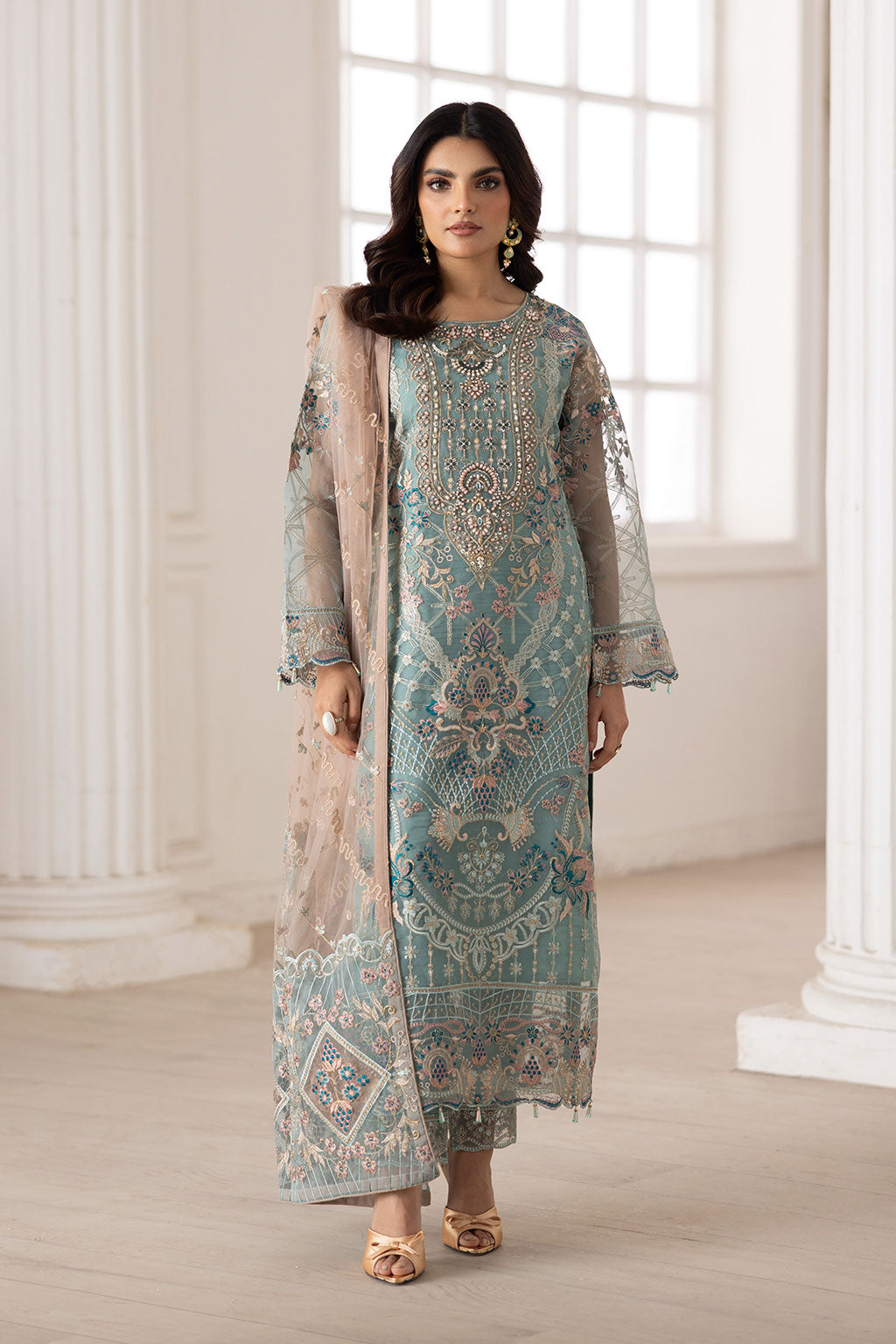 Ramsha | Dastoor Collection | P-203 by Ramsha - Designer Dress - Type: Ladies Clothes - Available at Libayah - 100% Original
