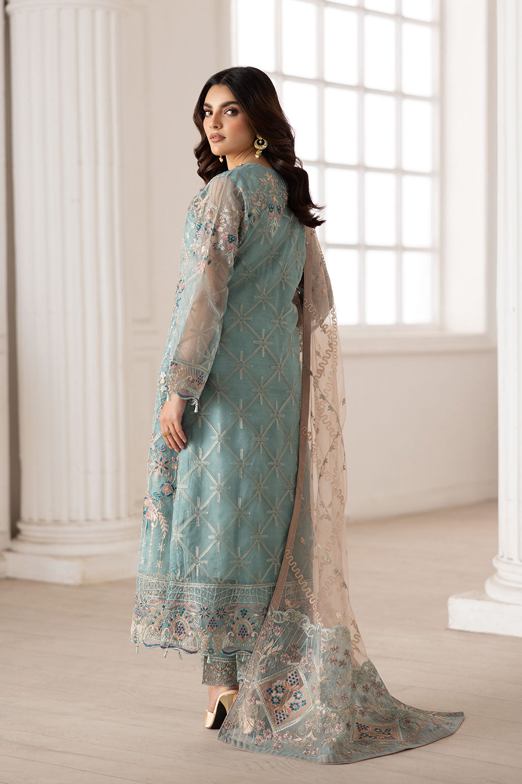 Ramsha | Dastoor Collection | P-203 by Ramsha - Designer Dress - Type: Ladies Clothes - Available at Libayah - 100% Original