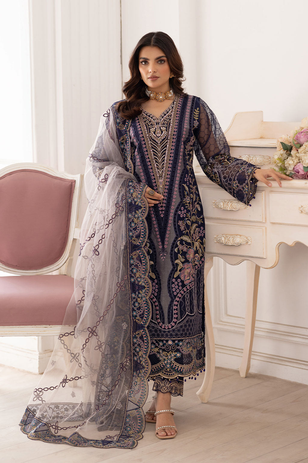 Ramsha | Dastoor Collection | P-202 by Ramsha - Designer Dress - Type: Ladies Clothes - Available at Libayah - 100% Original