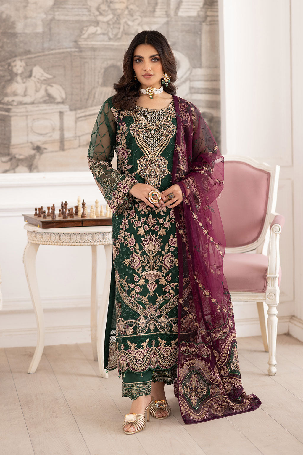 Ramsha | Dastoor Collection | P-208 by Ramsha - Designer Dress - Type: Ladies Clothes - Available at Libayah - 100% Original