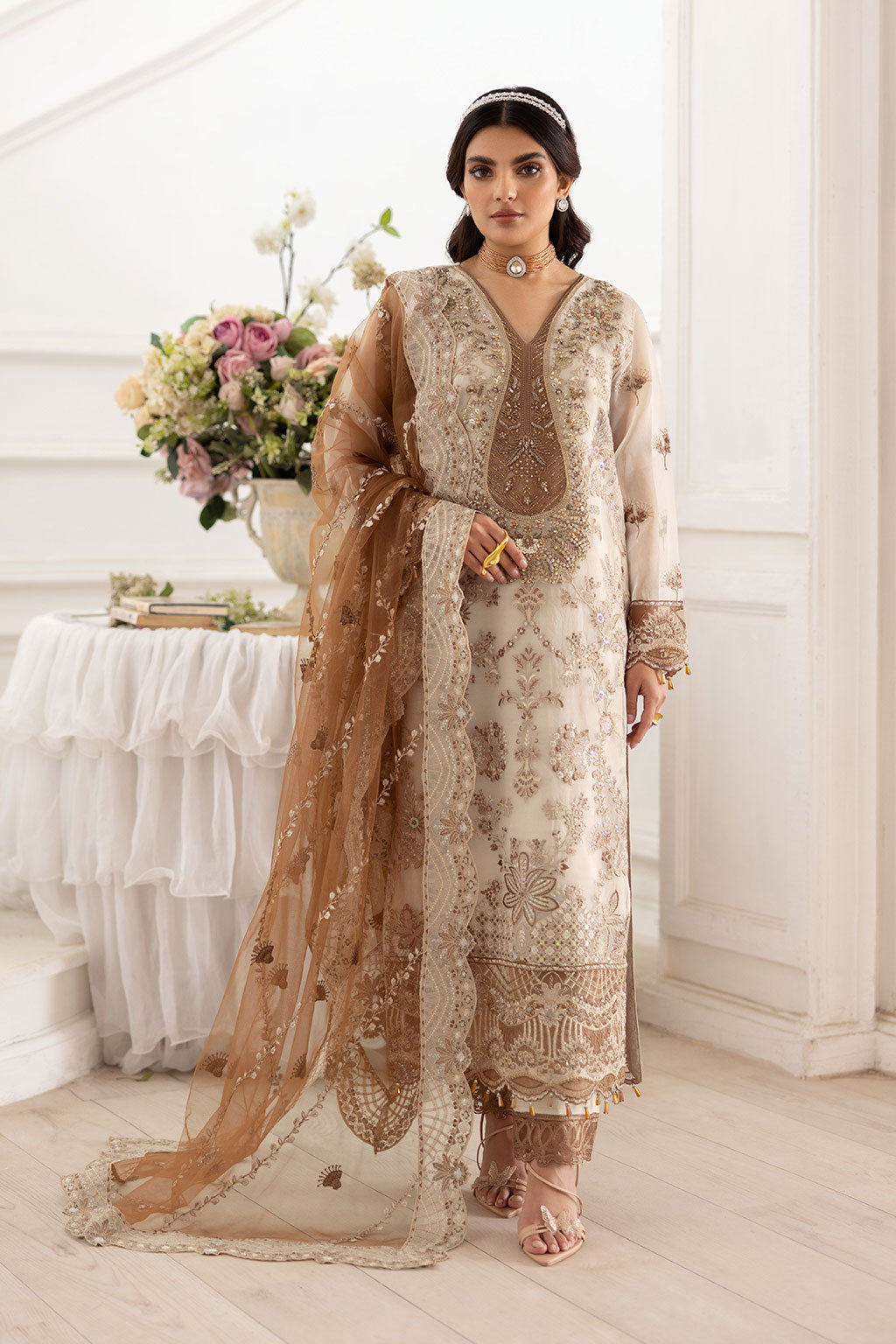 Ramsha | Dastoor Collection | P-209 by Ramsha - Designer Dress - Type: Ladies Clothes - Available at Libayah - 100% Original