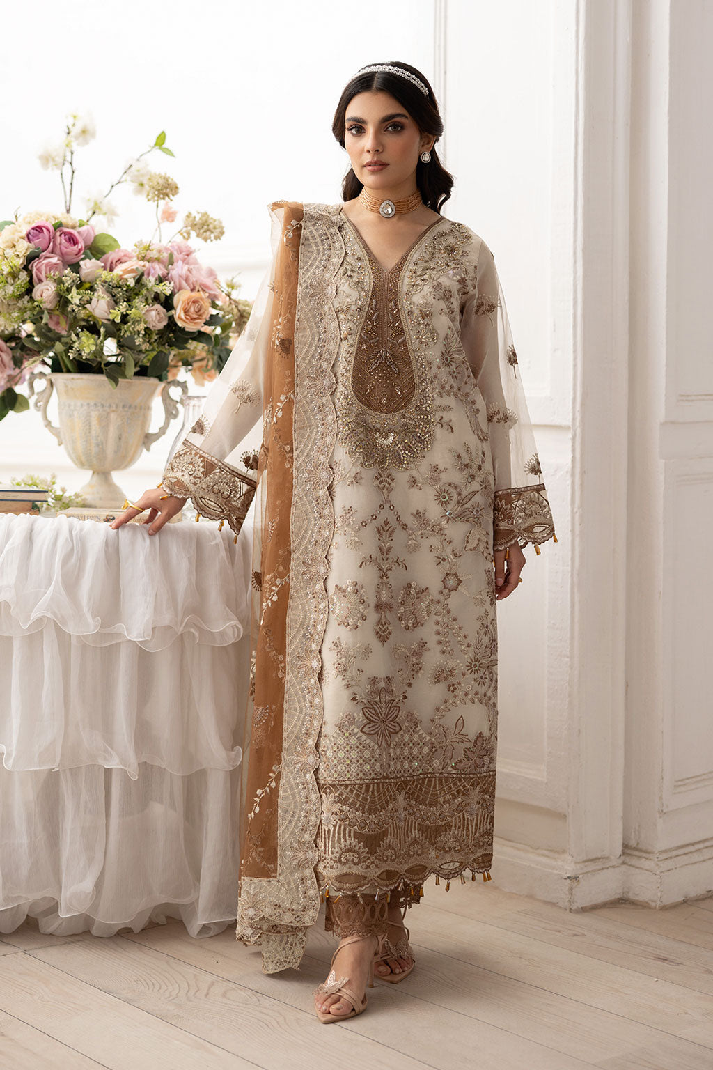Ramsha | Dastoor Collection | P-209 by Ramsha - Designer Dress - Type: Ladies Clothes - Available at Libayah - 100% Original