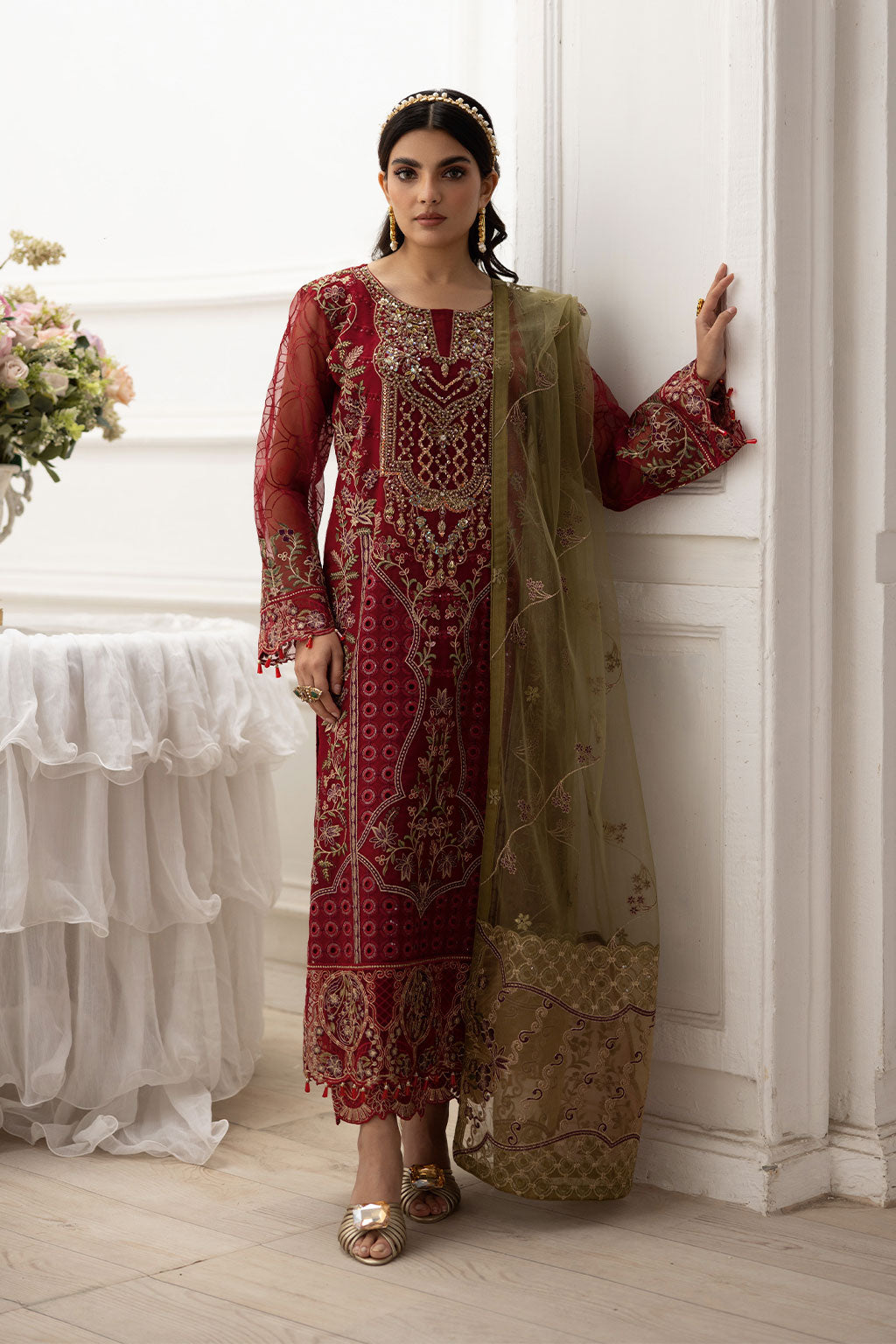 Ramsha | Dastoor Collection | P-204 by Ramsha - Designer Dress - Type: Ladies Clothes - Available at Libayah - 100% Original