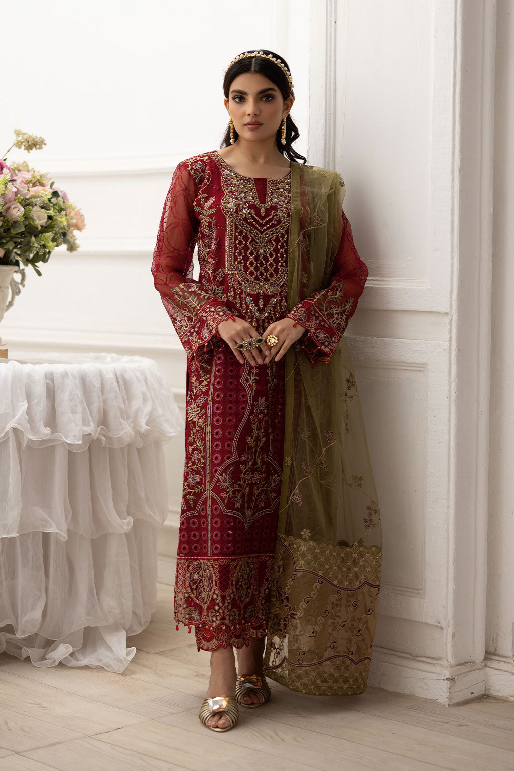 Ramsha | Dastoor Collection | P-204 by Ramsha - Designer Dress - Type: Ladies Clothes - Available at Libayah - 100% Original