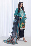 Gul Ahmed | Winter Collection 24 | Net Dupatta WRF-32019 by Gul Ahmed - Designer Dress - Type: Ladies Clothes - Available at Libayah - 100% Original