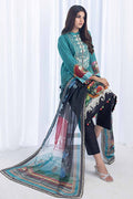 Gul Ahmed | Winter Collection 24 | Net Dupatta WRF-32019 by Gul Ahmed - Designer Dress - Type: Ladies Clothes - Available at Libayah - 100% Original