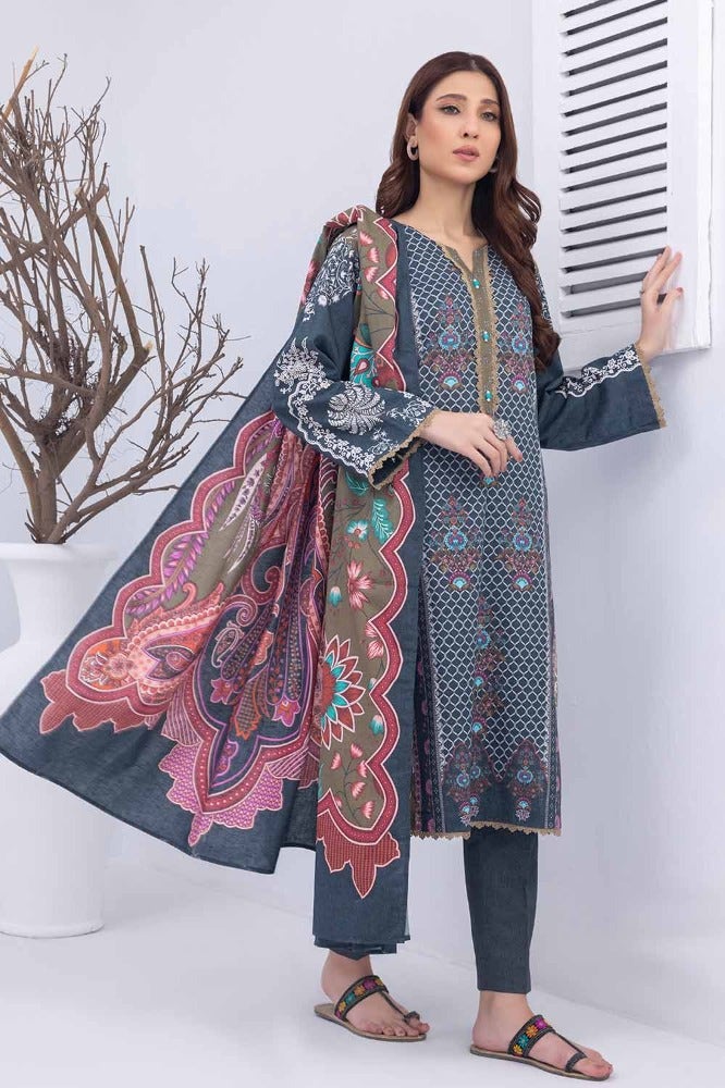 Gul Ahmed | Winter Collection 24 | Suit WNS-32236 A by Gul Ahmed - Designer Dress - Type: Ladies Clothes - Available at Libayah - 100% Original