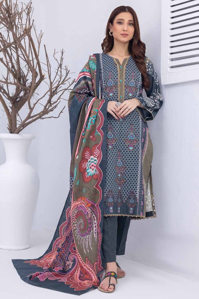 Gul Ahmed | Winter Collection 24 | Suit WNS-32236 A by Gul Ahmed - Designer Dress - Type: Ladies Clothes - Available at Libayah - 100% Original