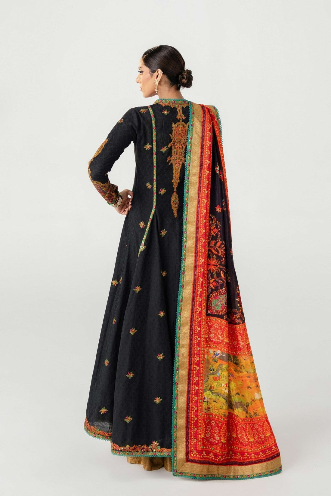 Fahad Hussayn | Jalsa Ghar | Dochalla by Fahad Hussayn - Designer Dress - Type: Ladies Clothes - Available at Libayah - 100% Original