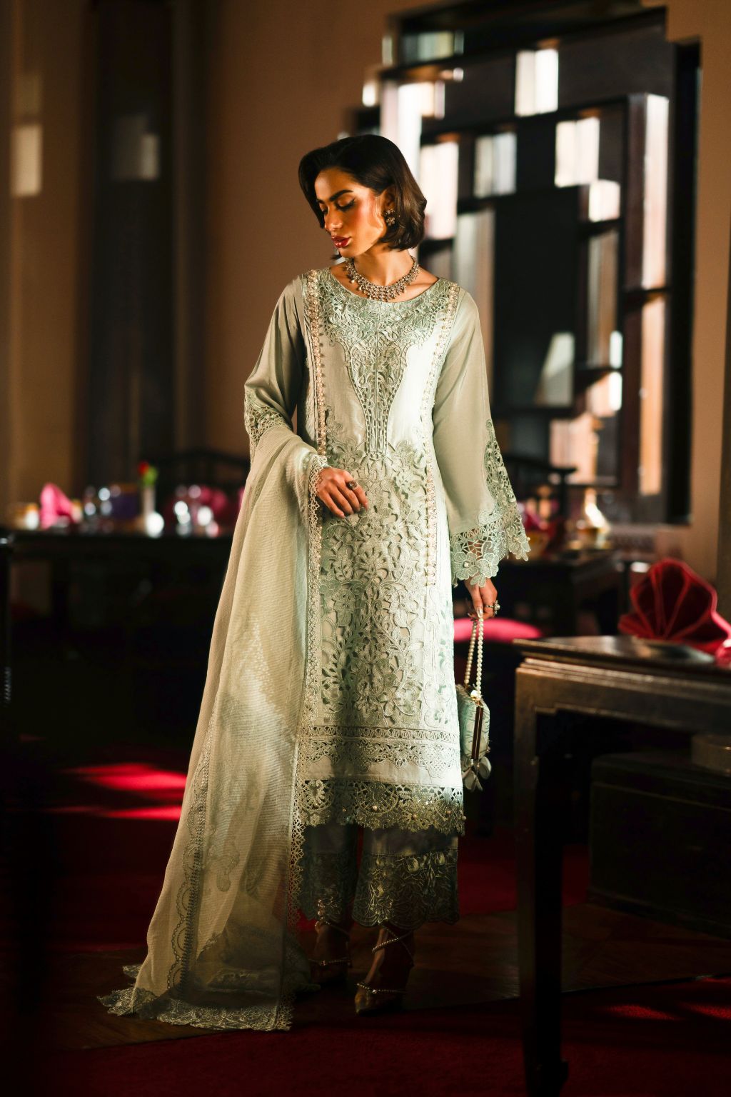 AJR Couture | Cutwork Edit 24 | DORON by AJR Couture - Designer Dress - Type: Ladies Clothes - Available at Libayah - 100% Original