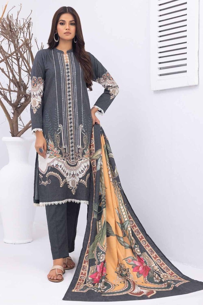 Gul Ahmed | Winter Collection 24 | Suit WNS-32237 A by Gul Ahmed - Designer Dress - Type: Ladies Clothes - Available at Libayah - 100% Original