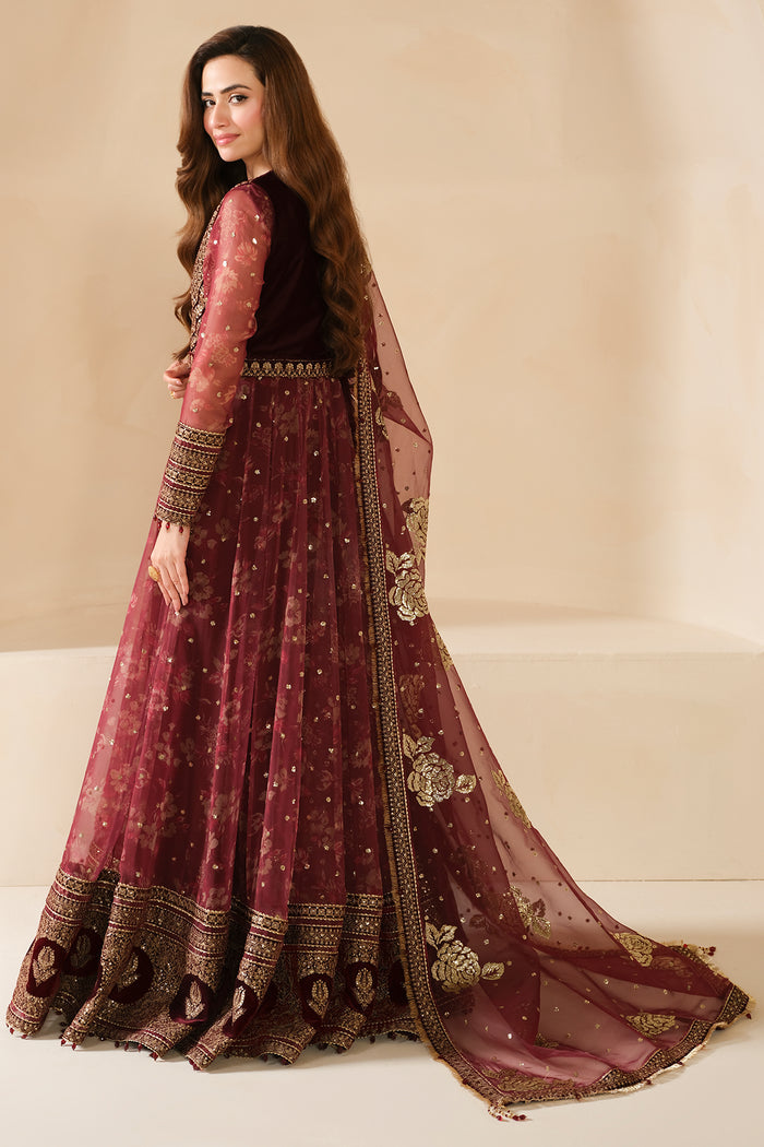 Jazmin | Velvet Edit 24 | VF-2033 by Jazmin - Designer Dress - Type: Ladies Clothes - Available at Libayah - 100% Original