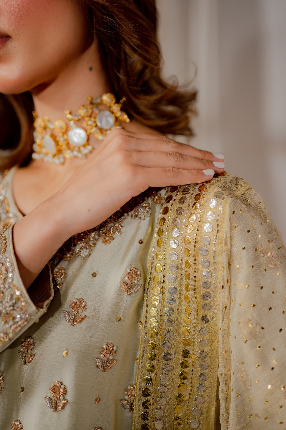 Vintage | Shehnayi Formals | Rashmeet by Vintage - Designer Dress  - Type : Ladies Clothes - Available at Libayah - 100% Original 