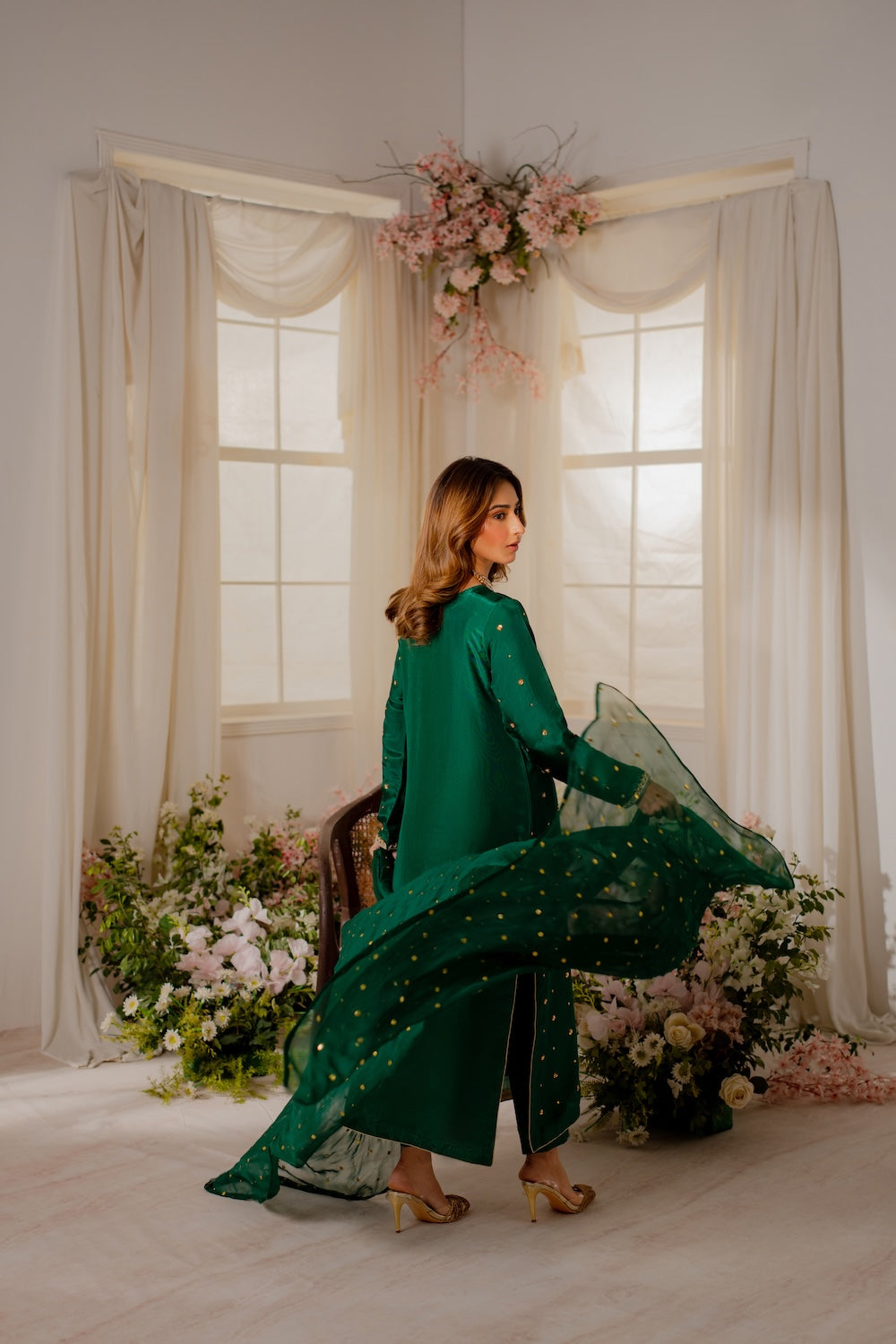 Vintage | Shehnayi Formals | Misha by Vintage - Designer Dress  - Type : Ladies Clothes - Available at Libayah - 100% Original 