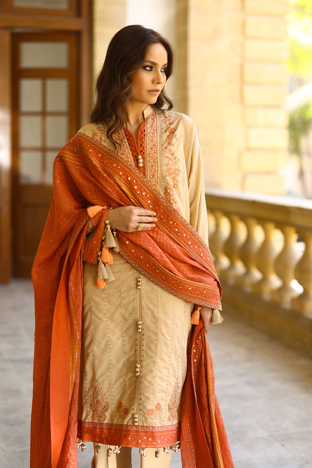 Gul Ahmed | Festive Eid 25 | FE-52002 by Gul Ahmed - Designer Dress - Type: Ladies Clothes - Available at Libayah - 100% Original