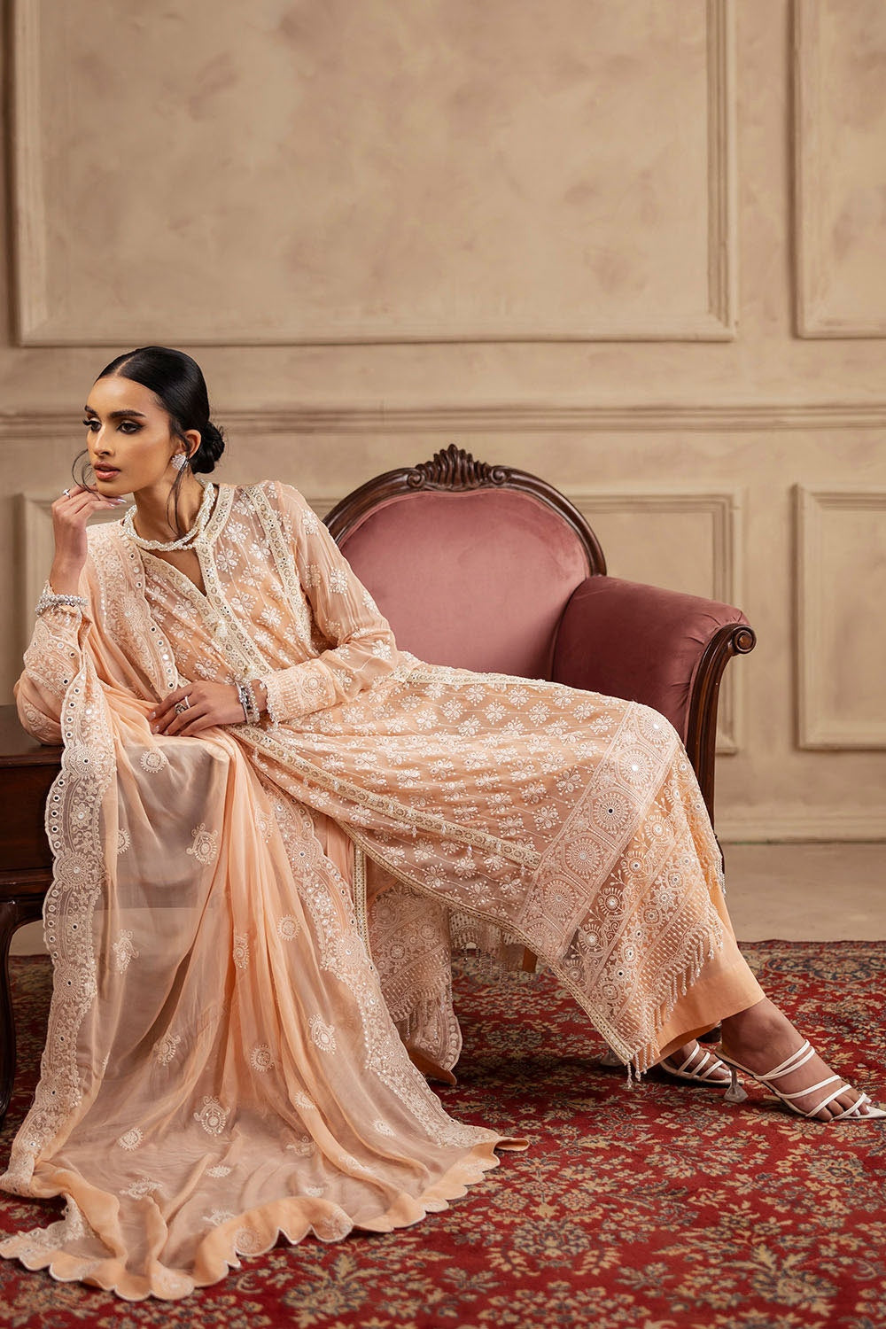 Gul Ahmed | Festive Eid 25 | LE-52024 by Gul Ahmed - Designer Dress - Type: Ladies Clothes - Available at Libayah - 100% Original