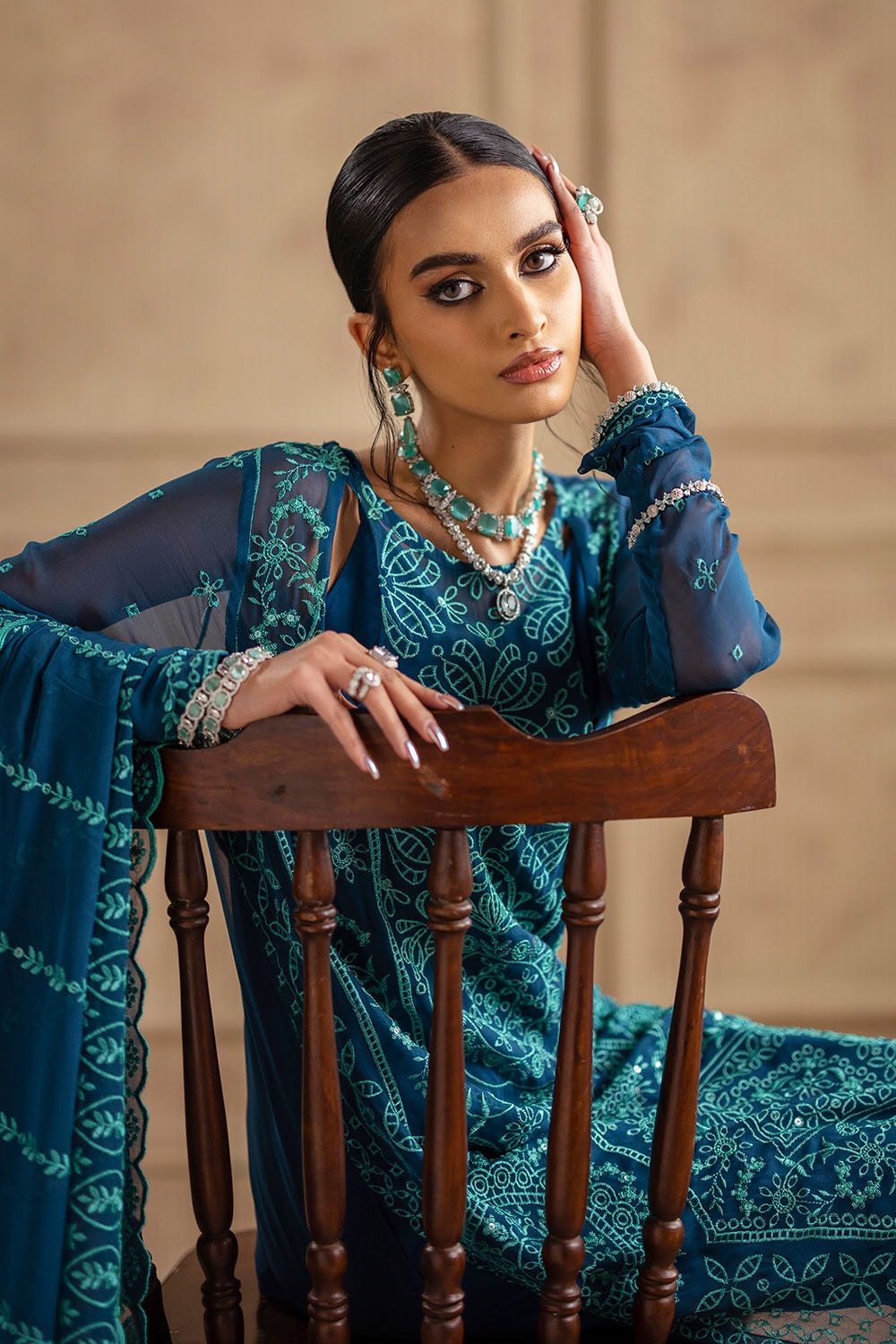 Gul Ahmed | Festive Eid 25 | LE-52004 by Gul Ahmed - Designer Dress - Type: Ladies Clothes - Available at Libayah - 100% Original