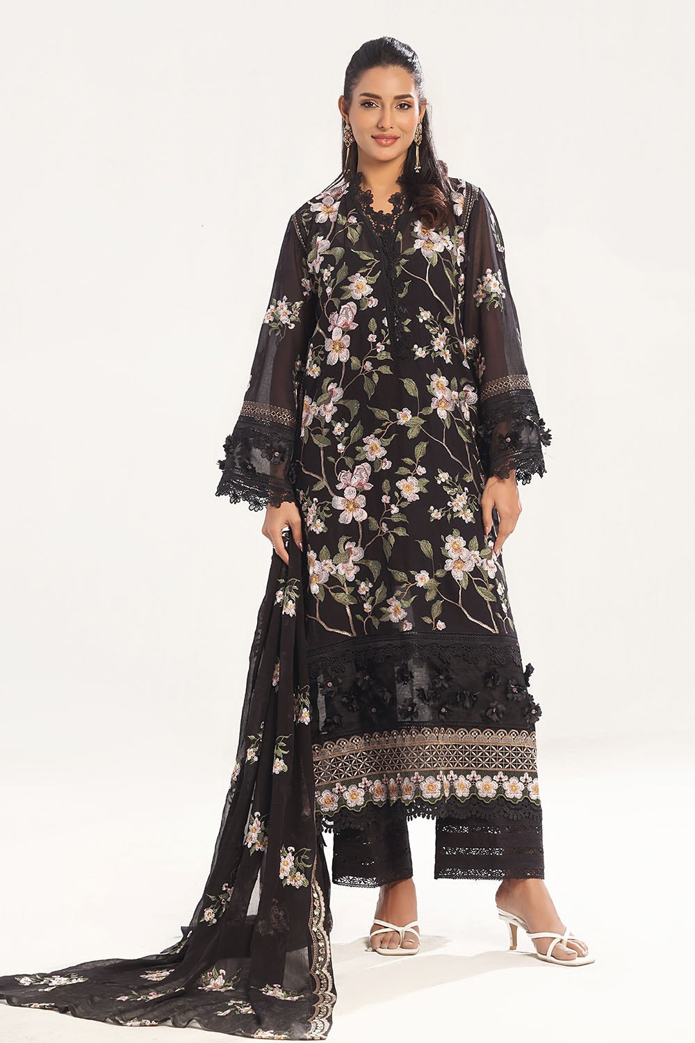 Gul Ahmed | Festive Eid 25 | LSV-52008 by Gul Ahmed - Designer Dress - Type: Ladies Clothes - Available at Libayah - 100% Original