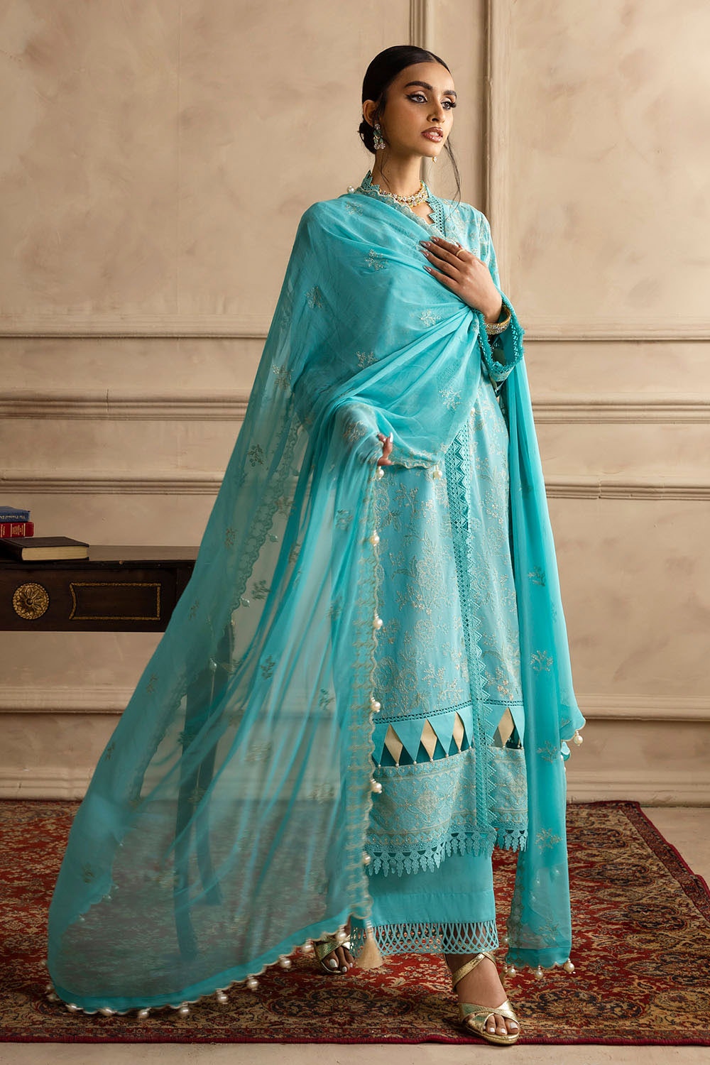 Gul Ahmed | Festive Eid 25 | LSV-52005 by Gul Ahmed - Designer Dress - Type: Ladies Clothes - Available at Libayah - 100% Original