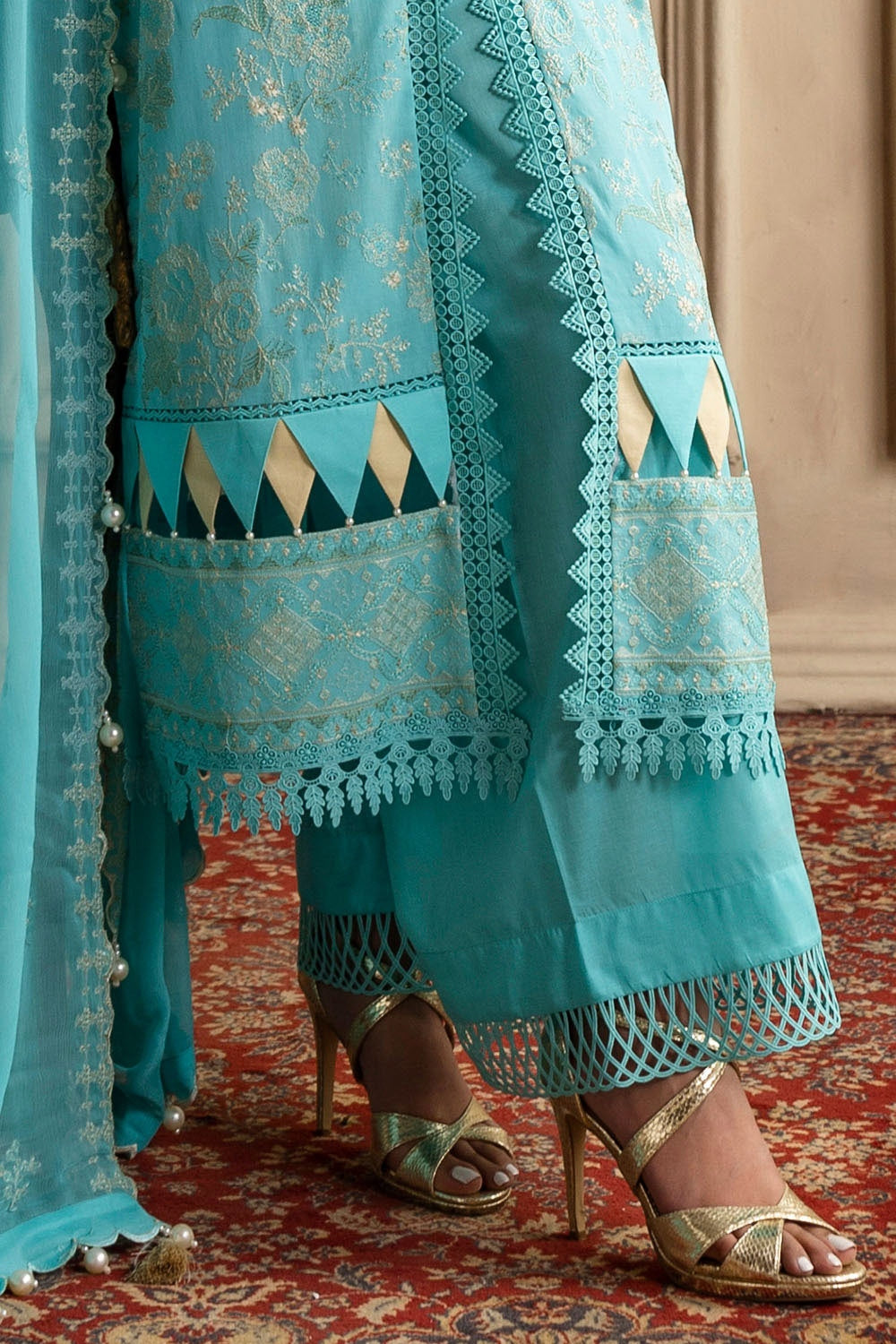 Gul Ahmed | Festive Eid 25 | LSV-52005 by Gul Ahmed - Designer Dress - Type: Ladies Clothes - Available at Libayah - 100% Original
