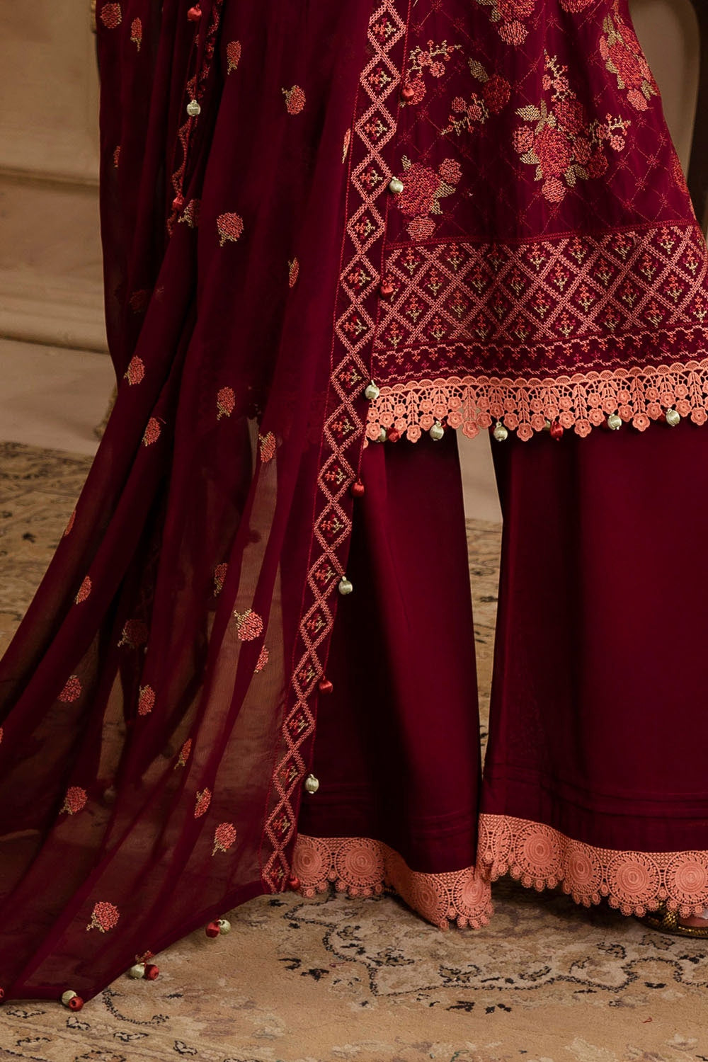 Gul Ahmed | Festive Eid 25 | LSV-52022 by Gul Ahmed - Designer Dress - Type: Ladies Clothes - Available at Libayah - 100% Original