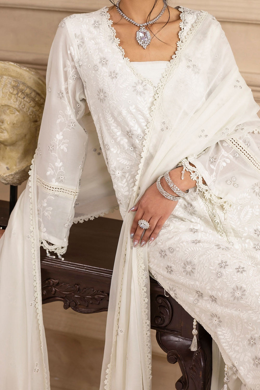 Gul Ahmed | Festive Eid 25 | LSV-52017 by Gul Ahmed - Designer Dress - Type: Ladies Clothes - Available at Libayah - 100% Original