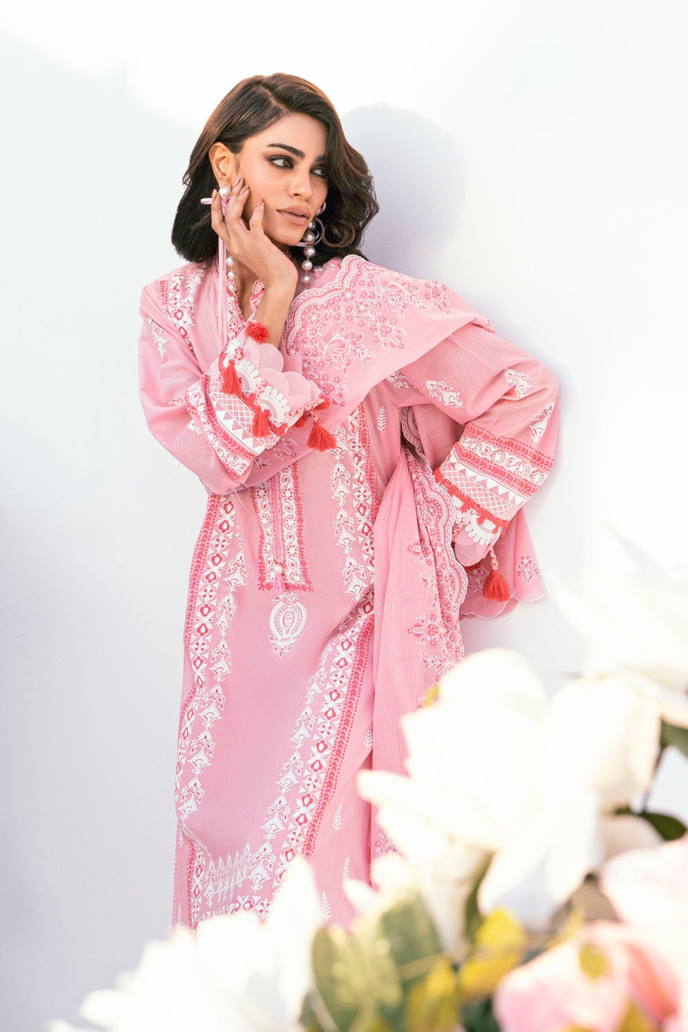 Gul Ahmed | Gul Nilofer 25 | DN-52015 by Gul Ahmed - Designer Dress - Type: Ladies Clothes - Available at Libayah - 100% Original